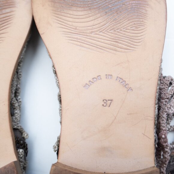 Verdura Geometric Netted Boots - Picture 6 of 8